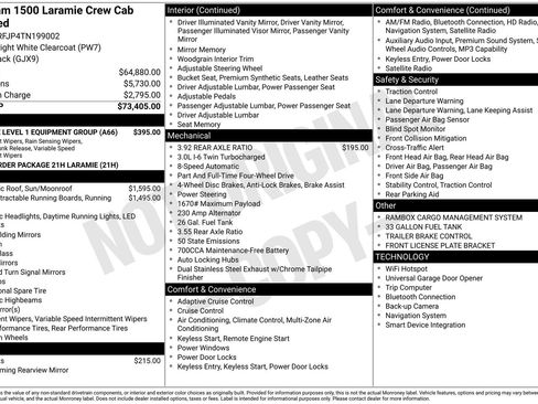 New 2026 RAM 1500 Laramie AWD/4WD image 26