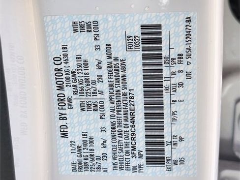 Certified 2022 Ford Bronco Sport Outer Banks image 33