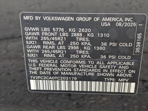 New 2026 Volkswagen Atlas Cross Sport SEL Premium R-Line image 19