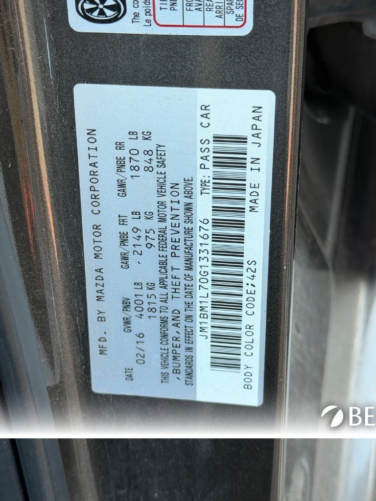 Used 2016 MAZDA MAZDA3 i Touring FWD image 32