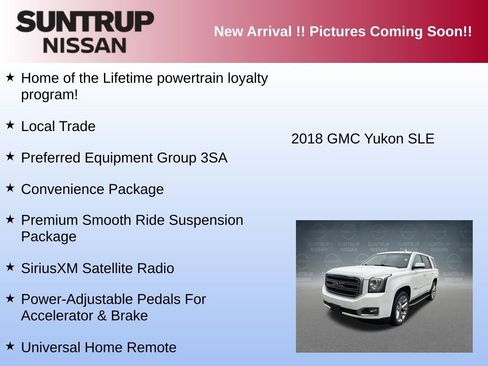 Used 2018 GMC Yukon SLE w/ Convenience Package image 6