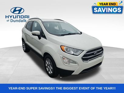 Used 2020 Ford EcoSport SE w/ SE Convenience Package