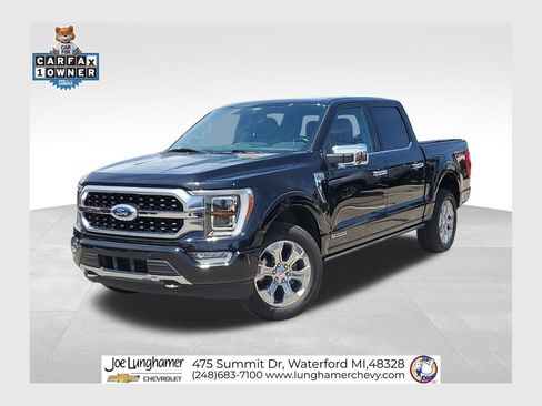 Used 2021 Ford F150 Platinum w/ Equipment Group 701A High AWD/4WD image 1