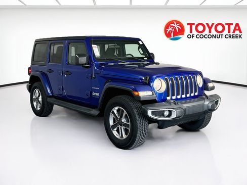 Used 2019 Jeep Wrangler Unlimited Sahara AWD/4WD image 1