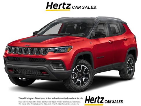 Used 2025 Jeep Compass Trailhawk AWD/4WD image 1