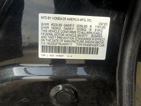 Used 2020 Acura ILX FWD image 34