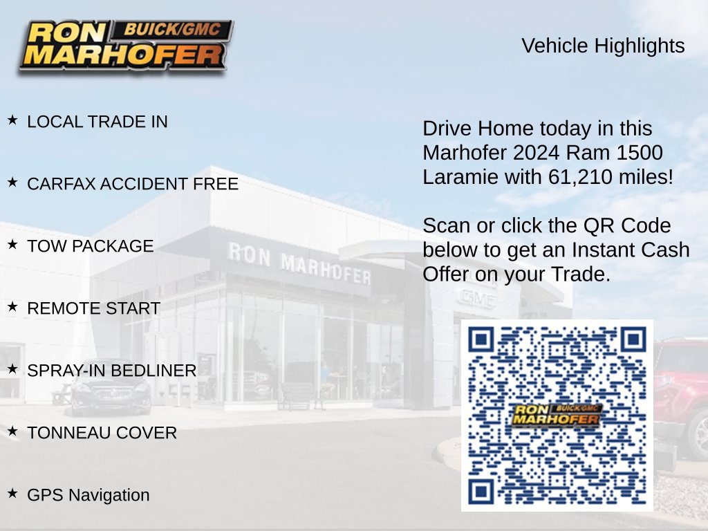 Used 2024 RAM 1500 Laramie AWD/4WD image 15