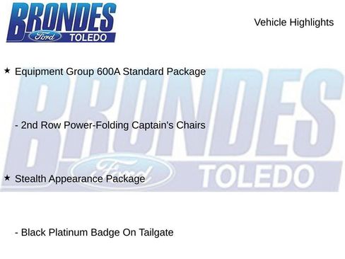 Used 2025 Ford Expedition Platinum w/ Stealth Appearance Package image 5