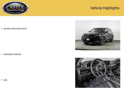 Used 2025 Acura MDX SH-AWD w/ Advance Package image 3