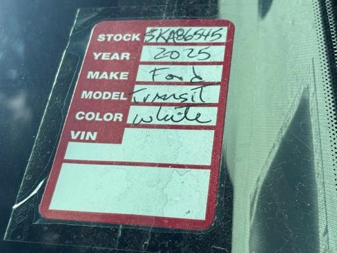 Used 2025 Ford Transit 250 Low Roof w/ Exterior Upgrade Package RWD image 10