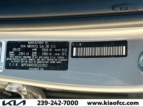 New 2025 Kia K4 EX FWD image 36