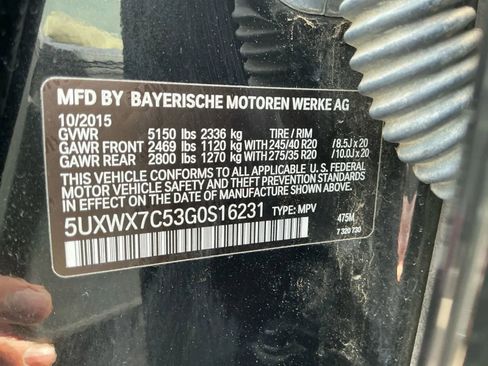 Used 2016 BMW X3 xDrive35i image 39