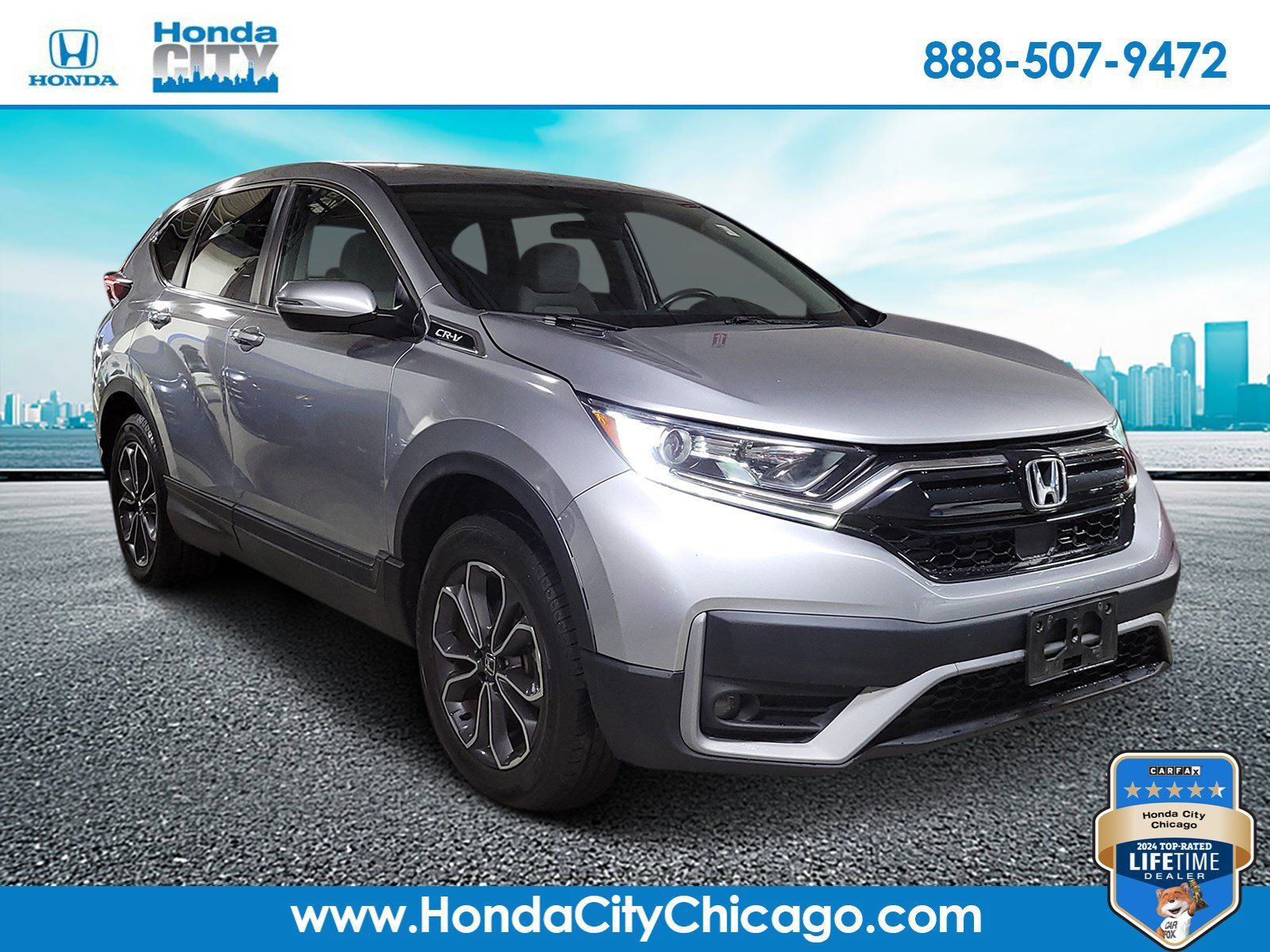 Used 2022 Honda CR-V EX image 1