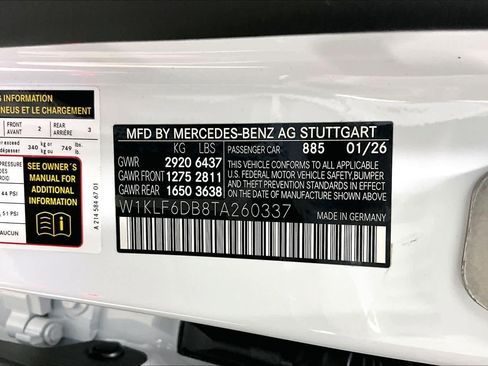 New 2026 Mercedes-Benz E 53 AMG e 4MATIC Sedan image 21