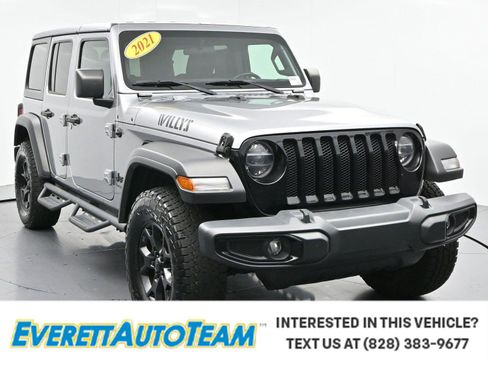 Used 2021 Jeep Wrangler Unlimited Sport AWD/4WD image 1