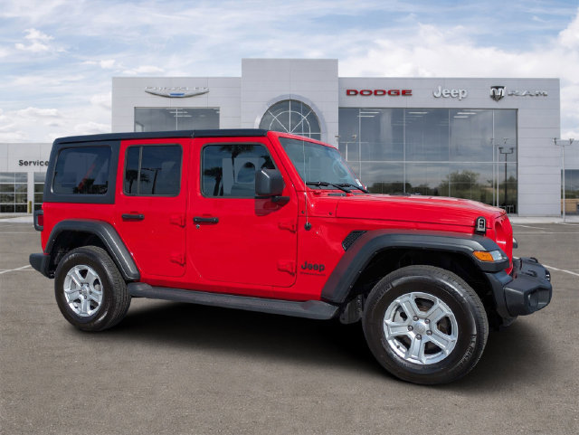 Certified 2023 Jeep Wrangler Unlimited Sport AWD/4WD image 1