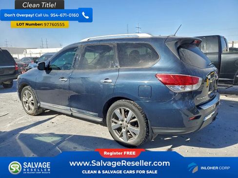 Used 2015 Nissan Pathfinder Platinum w/ Cargo Package image 3