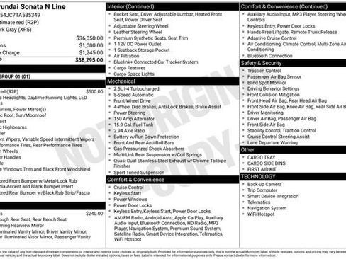 New 2026 Hyundai Sonata N Line image 14