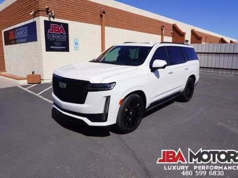 Used 2021 Cadillac Escalade Sport Platinum w/ LPO, ONYX Package image 56