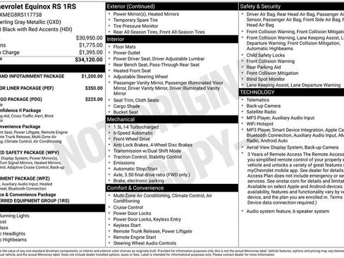 Used 2024 Chevrolet Equinox RS FWD image 31