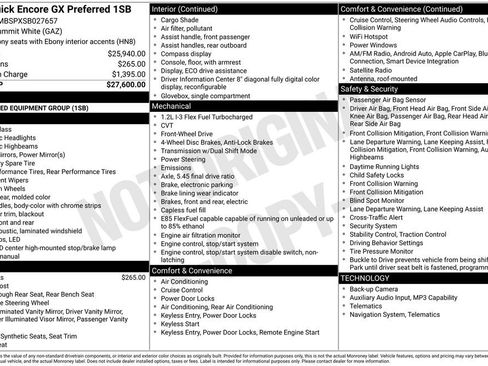 Used 2025 Buick Encore GX Preferred FWD image 15