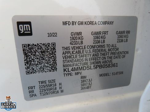 Used 2023 Buick Encore GX Select w/ Sport Touring Package FWD image 26
