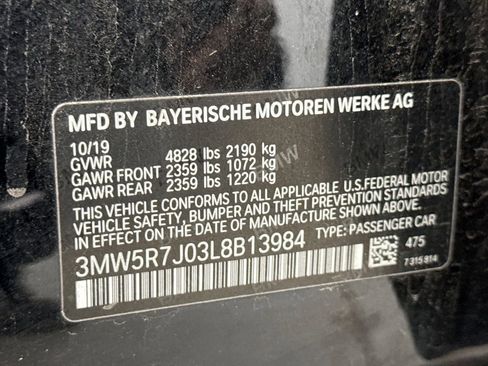 Used 2020 BMW 330i xDrive Sedan w/ Driving Assistance Package image 23