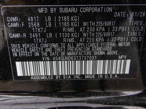 Used 2026 Subaru Crosstrek 2.5i Premium AWD/4WD image 52