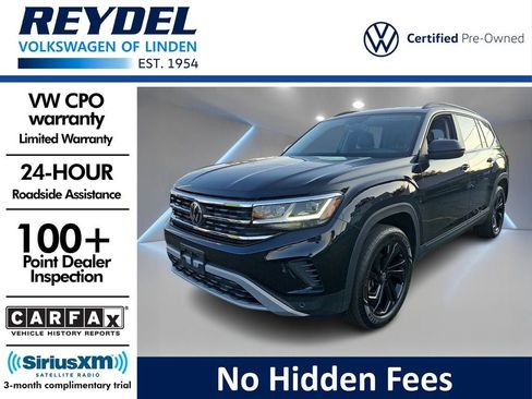 Certified 2023 Volkswagen Atlas SE w/ Black Wheel Package AWD/4WD image 1