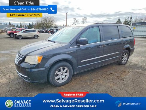 Used 2012 Chrysler Town & Country Touring w/ Entertainment Group #1 image 1