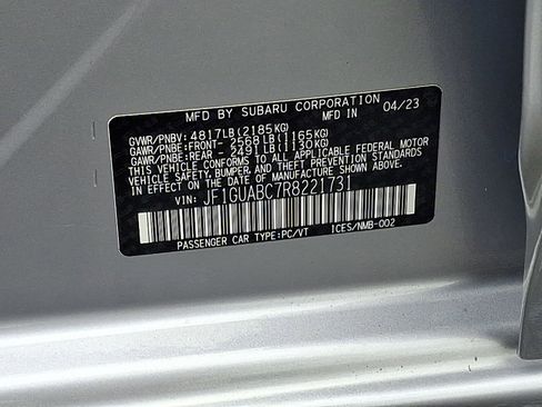 Certified 2024 Subaru Impreza 2.0i AWD/4WD image 25