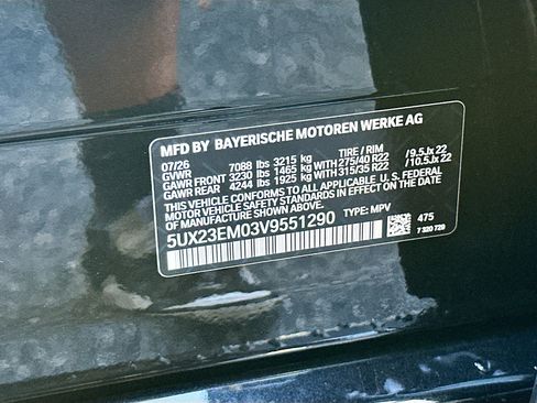 New 2027 BMW X7 xDrive40i w/ Executive Package AWD/4WD image 25