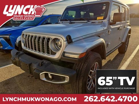 Used 2024 Jeep Wrangler Sahara w/ Technology Group image 1