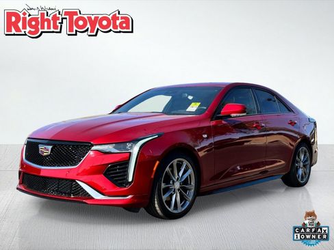 Used 2023 Cadillac CT4 Sport w/ Climate Package RWD image 1