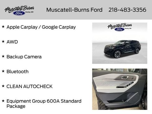 Used 2025 Ford Explorer Platinum w/ LUX Leather Package image 7