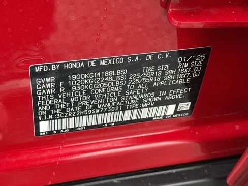 Used 2025 Honda HR-V Sport image 30