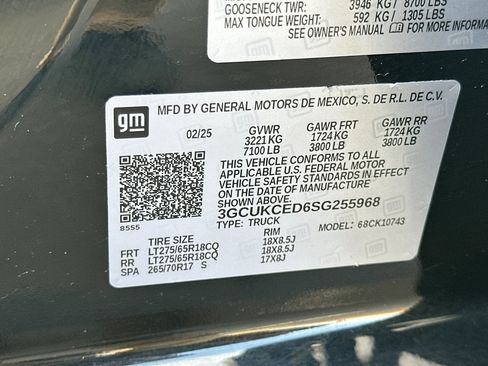 Certified 2025 Chevrolet Silverado 1500 Custom Trail Boss w/ Dark Appearance Package image 27