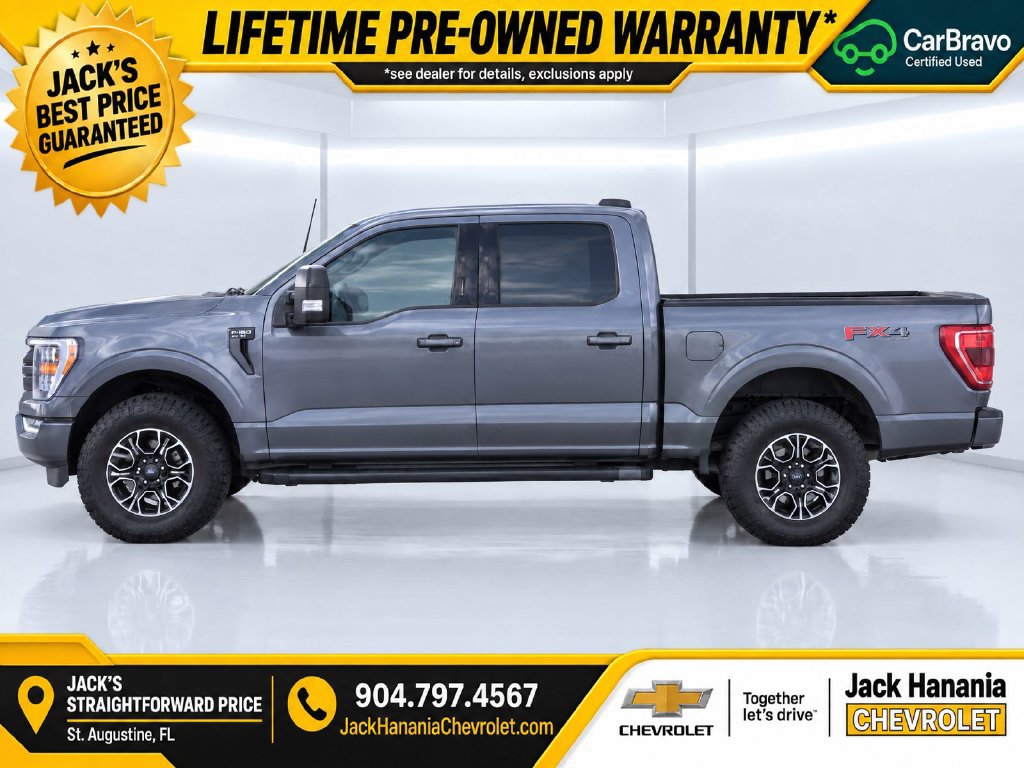 Used 2022 Ford F150 XLT w/ Equipment Group 302A High AWD/4WD image 4