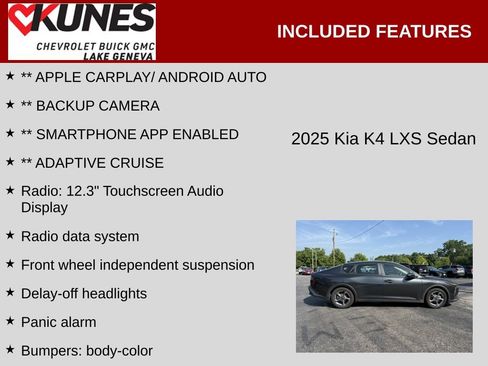 Used 2025 Kia K4 FWD image 2