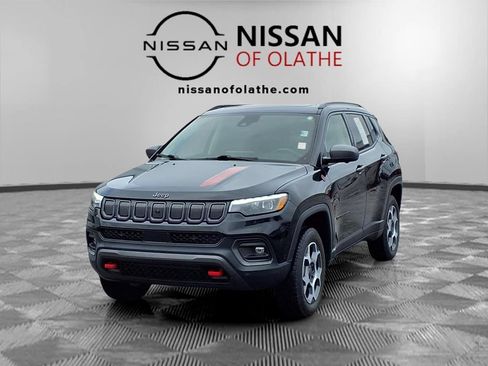 Used 2022 Jeep Compass Trailhawk w/ Trailhawk Elite Group AWD/4WD image 1