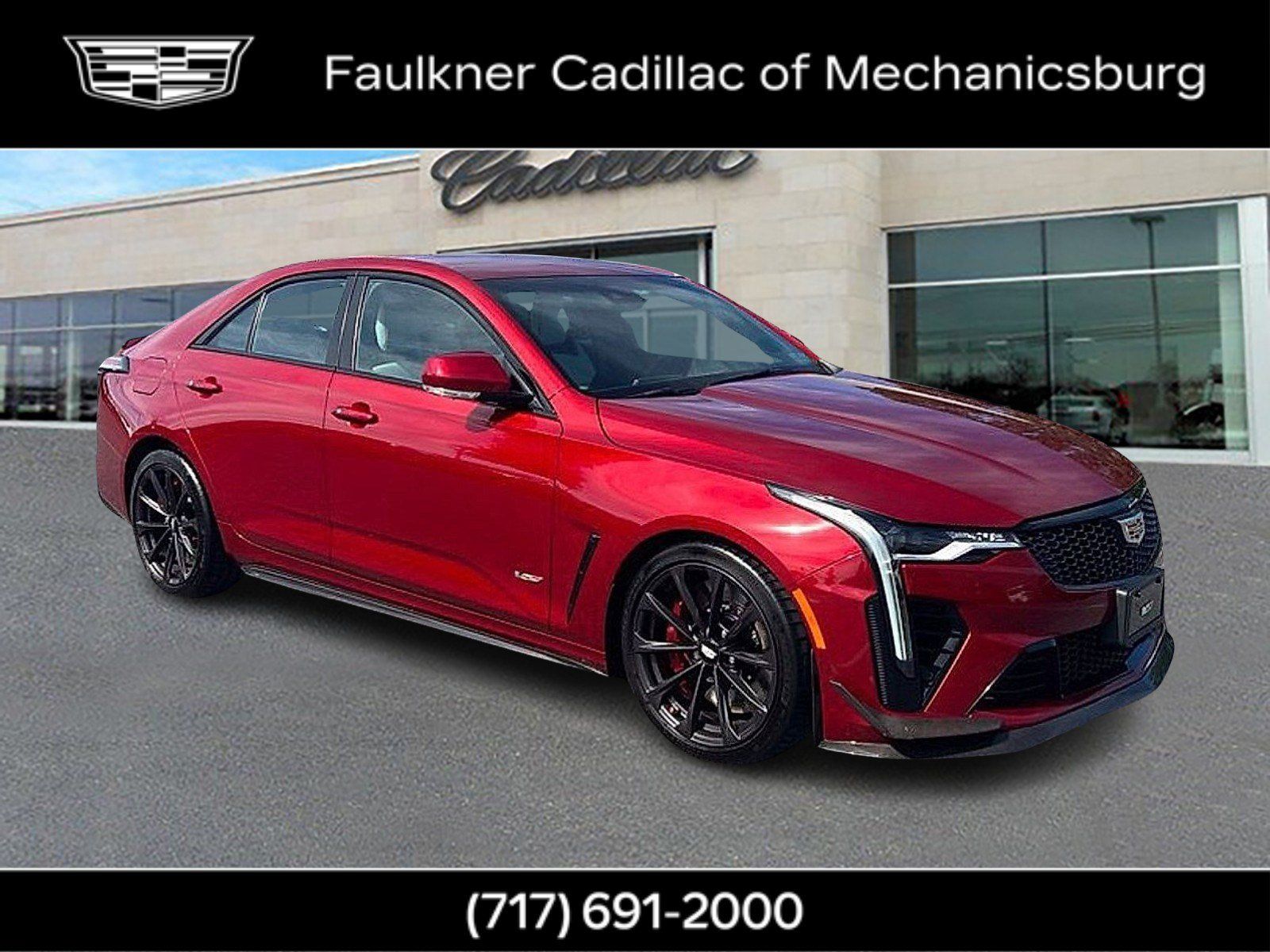 Used 2022 Cadillac CT4 V Blackwing w/ Carbon Fibre 1 Package RWD image 1