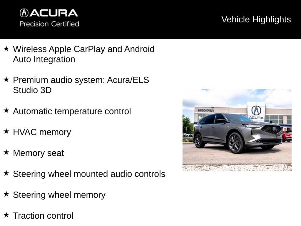Certified 2024 Acura MDX A-Spec AWD/4WD image 9