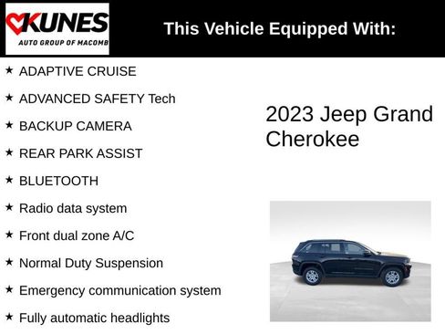 Used 2023 Jeep Grand Cherokee Laredo AWD/4WD image 4