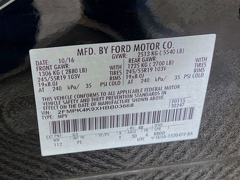 Used 2017 Ford Edge Titanium w/ Equipment Group 301A image 28