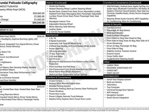 New 2026 Hyundai Palisade Calligraphy image 6