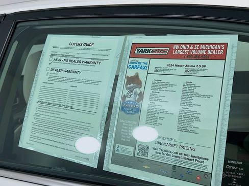Certified 2024 Nissan Altima 2.5 SV w/ SV Premium Package AWD/4WD image 13