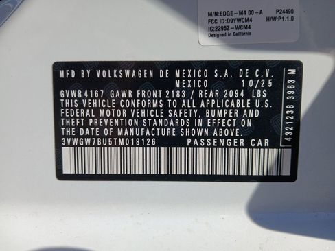 New 2026 Volkswagen Jetta SEL FWD image 30