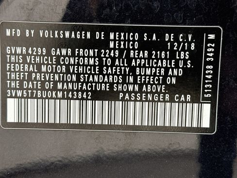 Used 2019 Volkswagen Jetta GLI FWD image 37