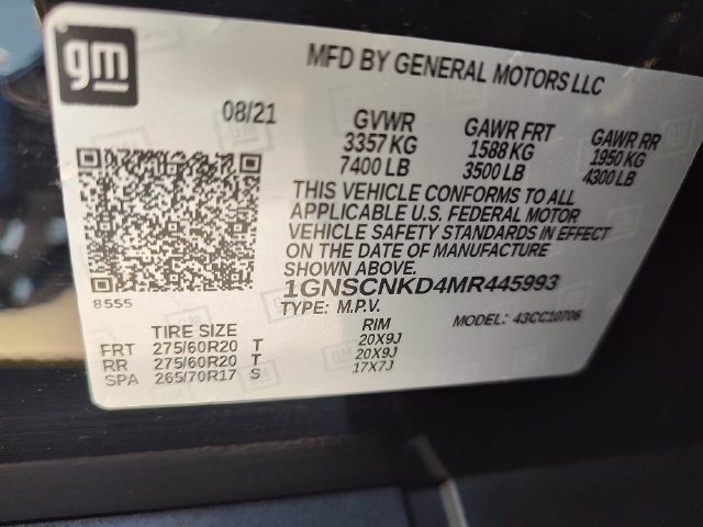 Used 2021 Chevrolet Tahoe LT RWD image 34