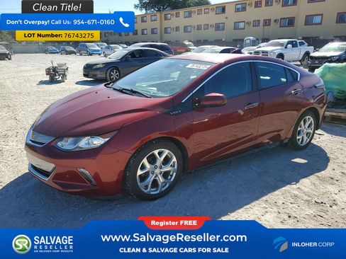 Used 2017 Chevrolet Volt Premier w/ Driver Confidence II Package image 1